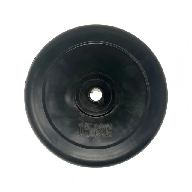 1 Piece Weight Plate Rubber Coated - 2.8 CM Diameter