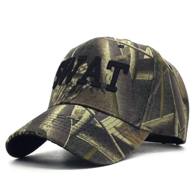 ACU Digital Men Baseball Caps Army Tactical Camouflage Cap Outdoor Jungle Hunting Snapback Hat For Women Bone Dad Hat