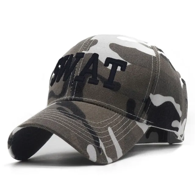 ACU Digital Men Baseball Caps Army Tactical Camouflage Cap Outdoor Jungle Hunting Snapback Hat For Women Bone Dad Hat
