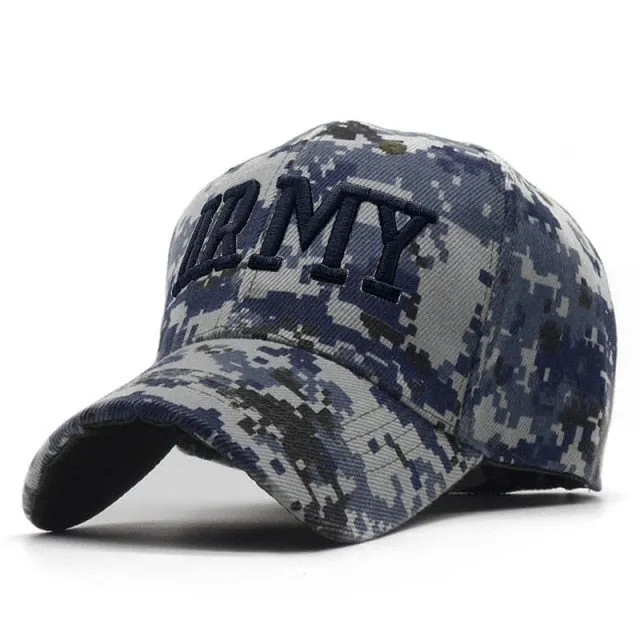 ACU Digital Men Baseball Caps Army Tactical Camouflage Cap Outdoor Jungle Hunting Snapback Hat For Women Bone Dad Hat