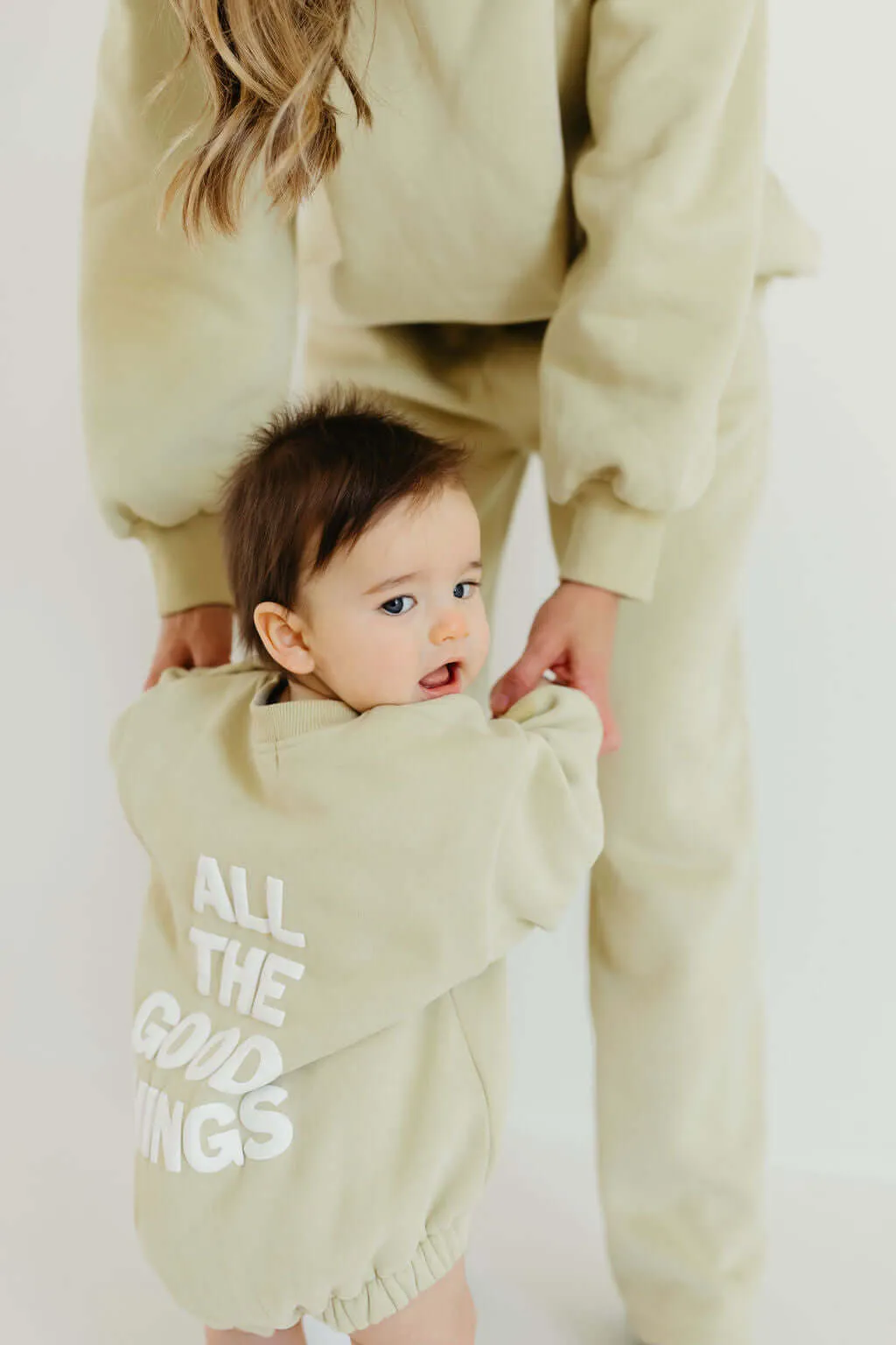All The Good Things | Sweatshirt Romper