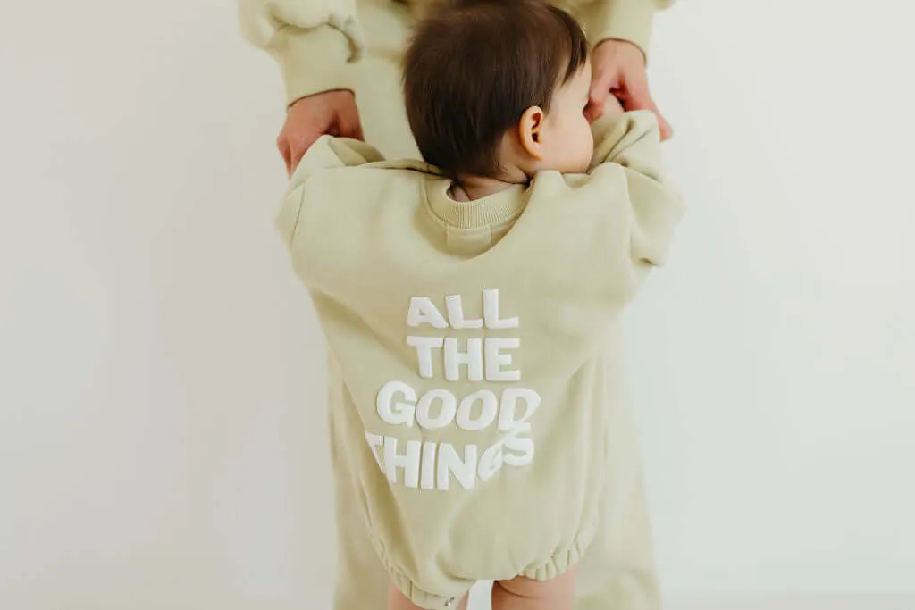 All The Good Things | Sweatshirt Romper