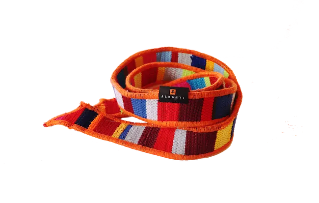 Ashanti Tassel Belt 60"