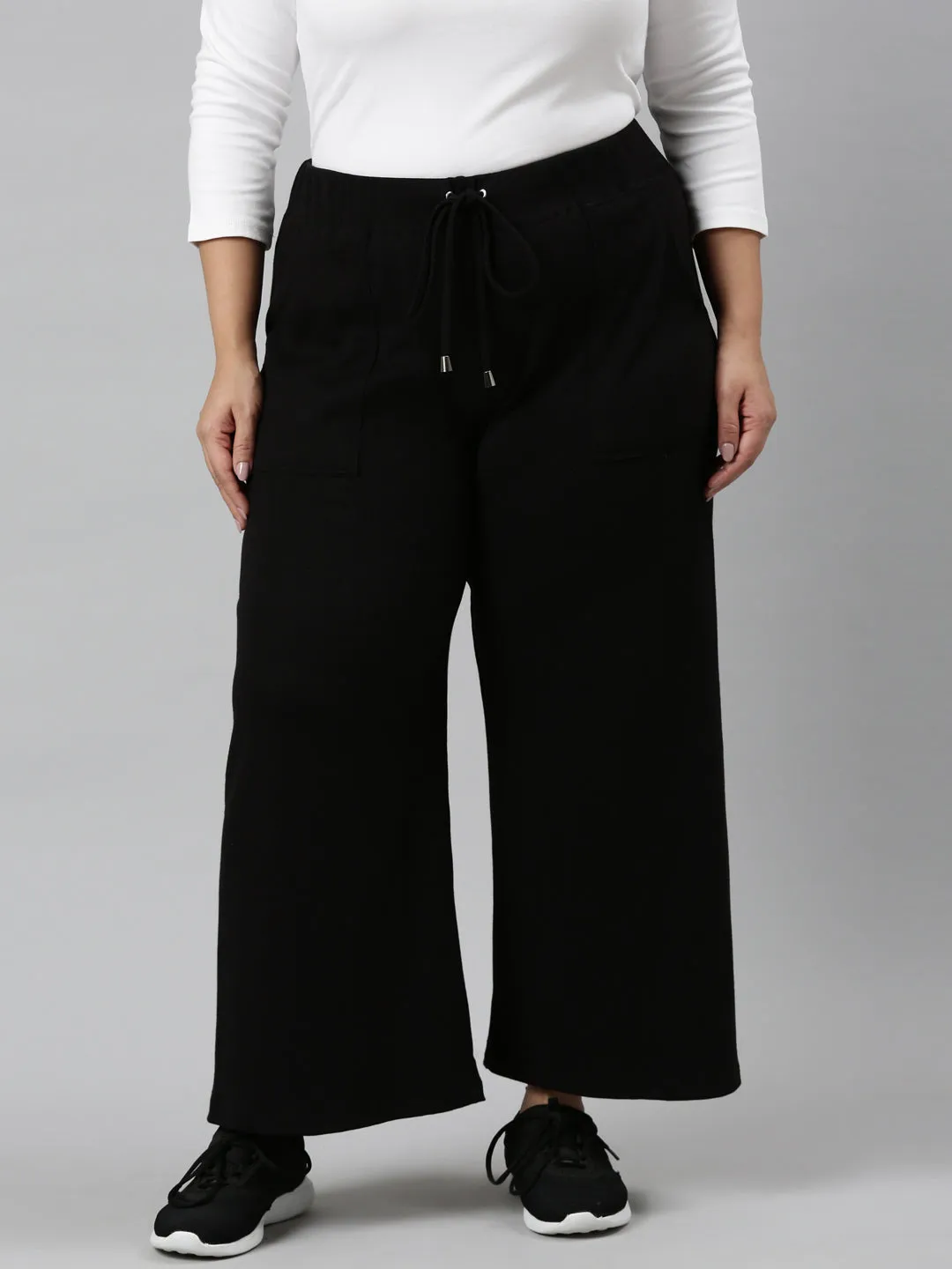 Black Rib Palazzo