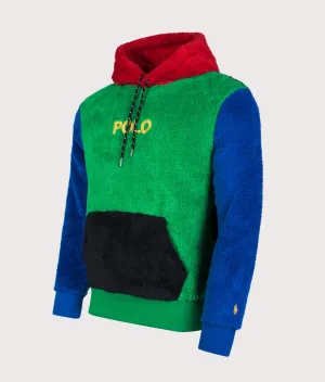 Colour Block Fleece Hoodie
