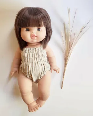 Doll Romper Clothing in Pistachio