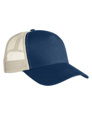 econscious EC7094: 5-Panel Organic/RPET Trucker Cap