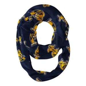 FIU Panthers All Over Logo Blue Infinity Scarf by Vive La Fete