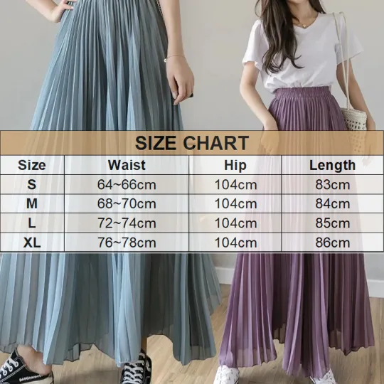 Flared Palazzo Loose Chiffon Boho Pleated Pants