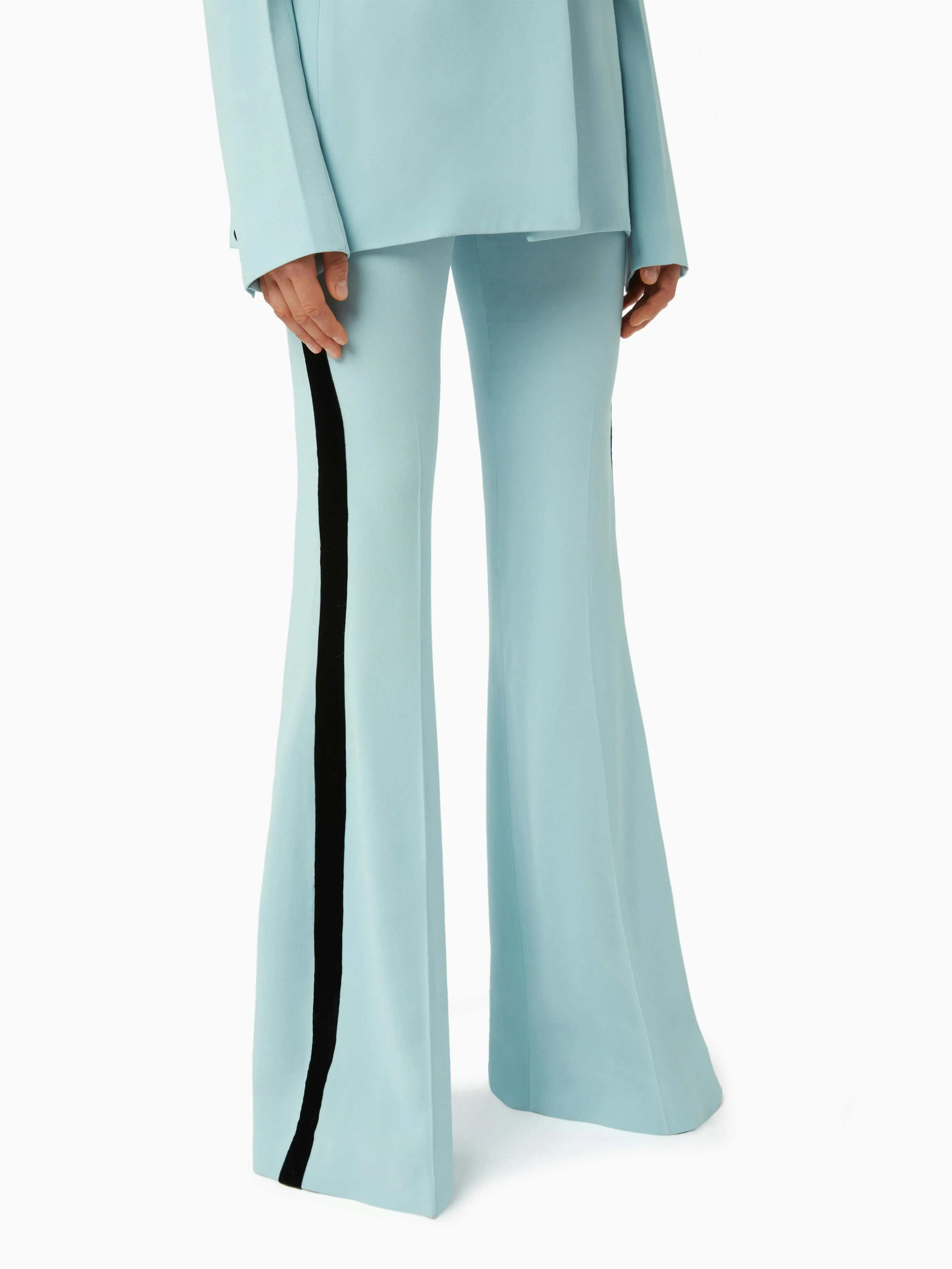 FLARED TUXEDO PANTS