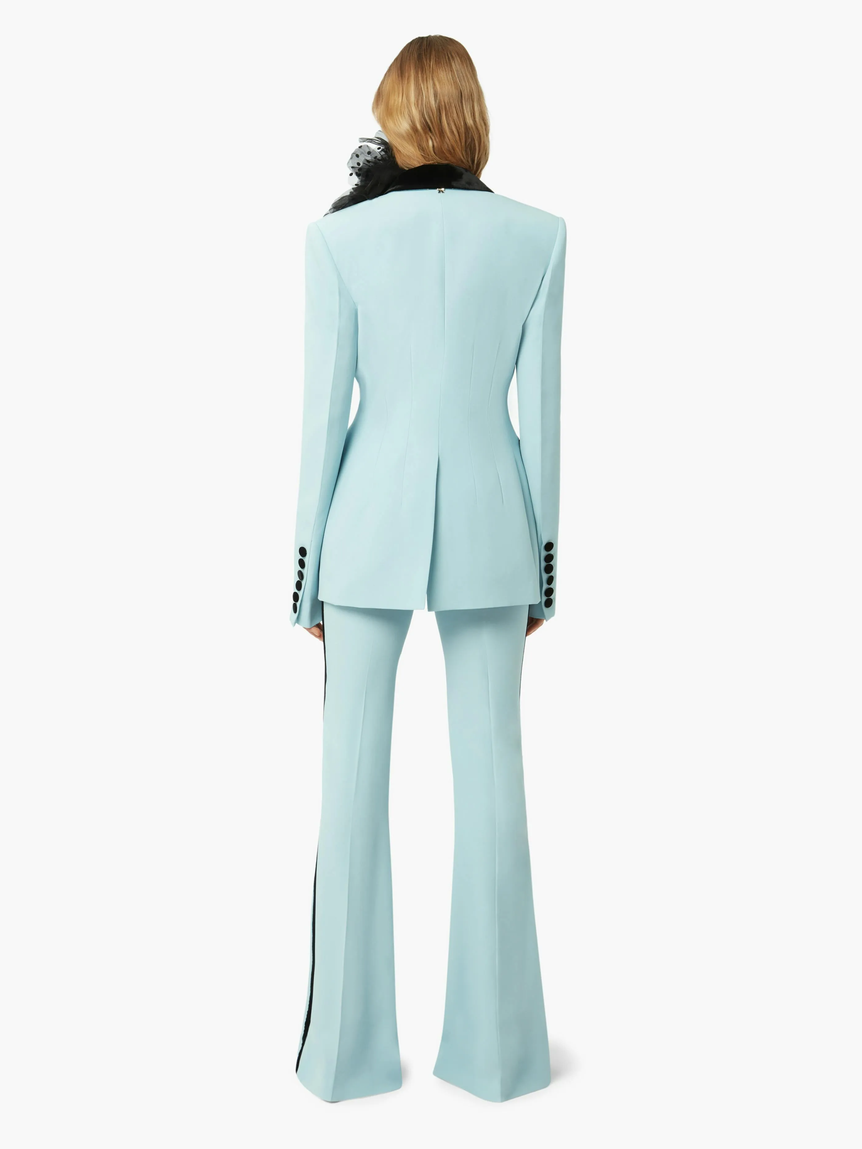 FLARED TUXEDO PANTS