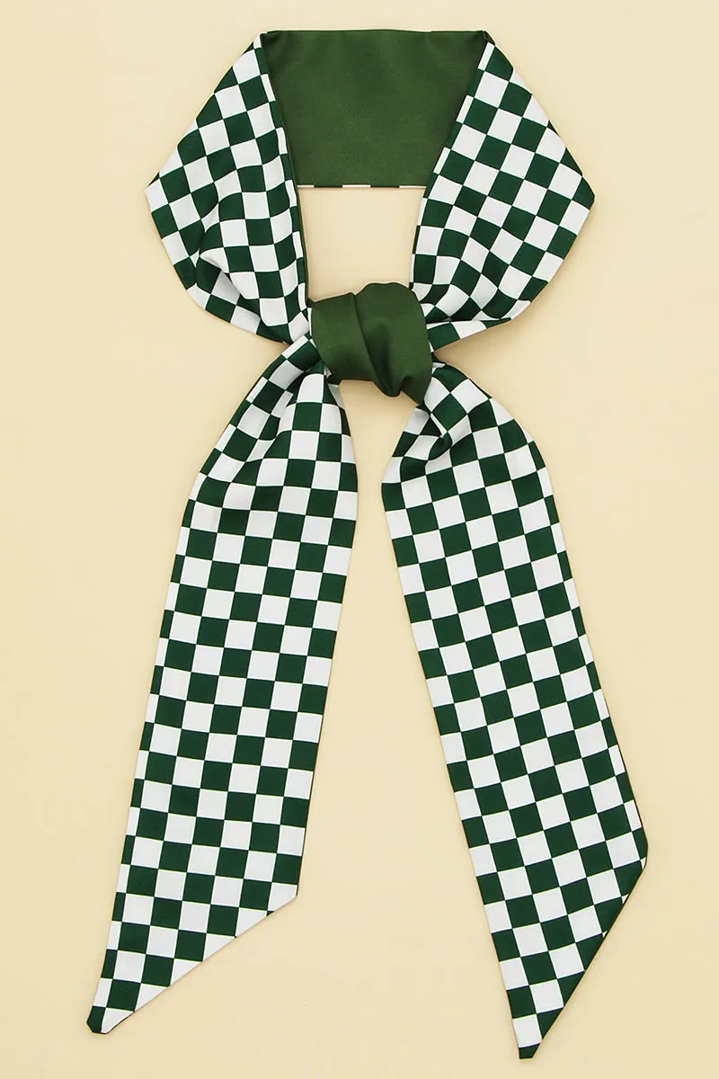 FLORAL PRINT FASHION TWILLY SCARF