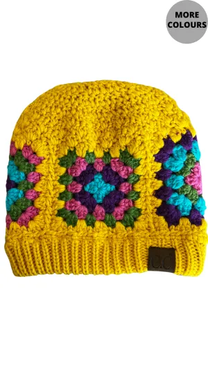 Handmade Crochet Lined Beanie. Style MODHAT-7393