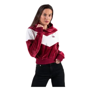 Heritage Hoodie Plush Red