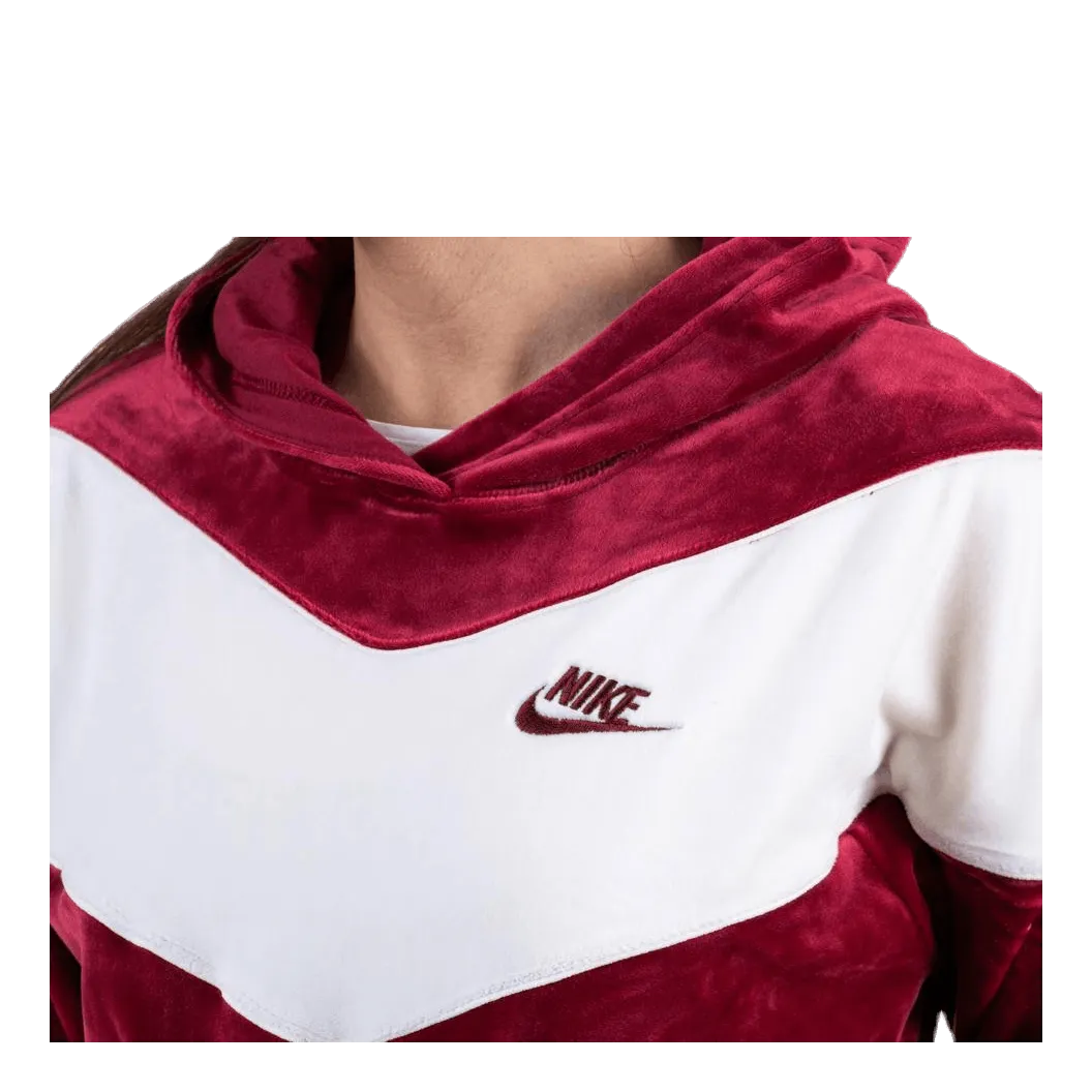 Heritage Hoodie Plush Red