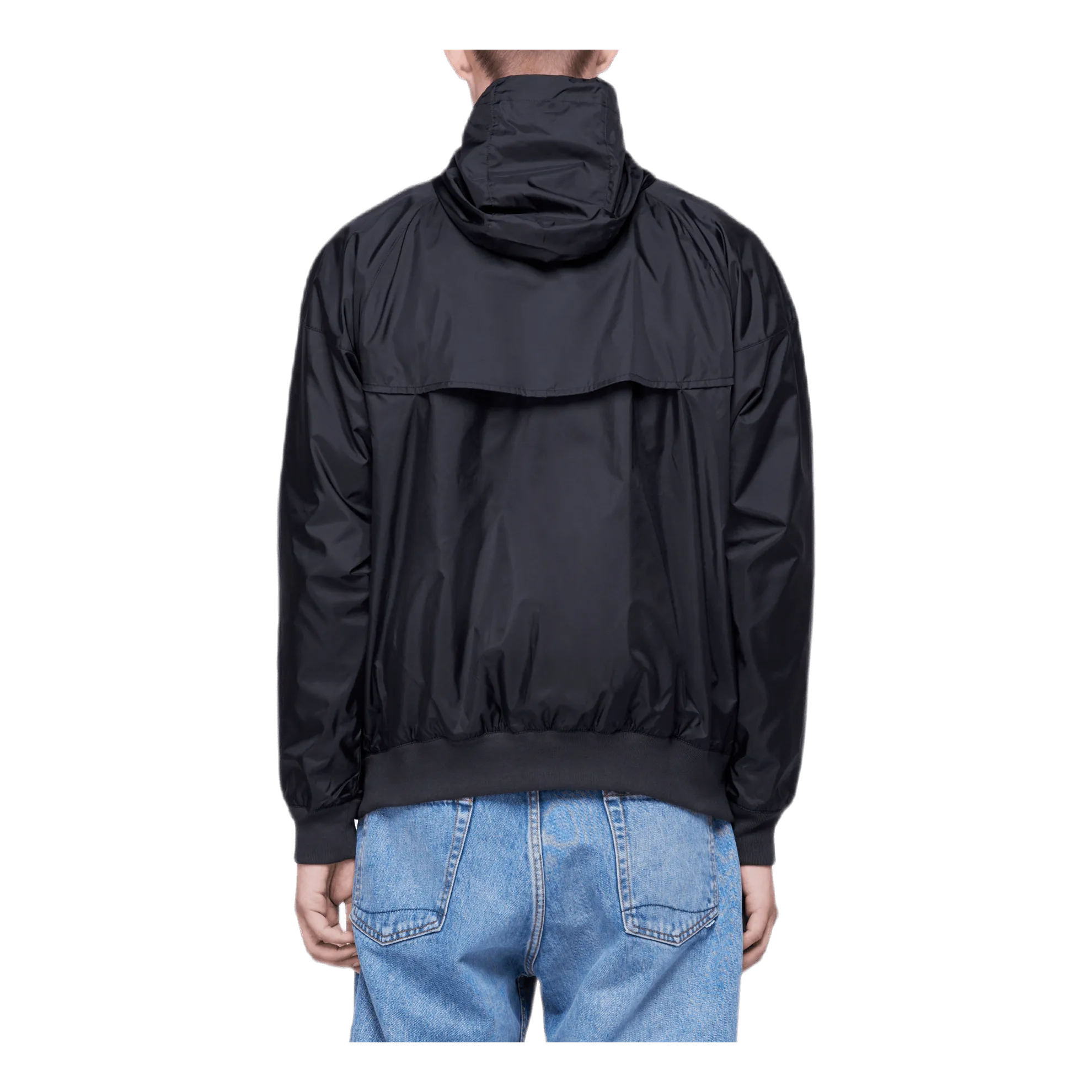 Hooded Windbreaker Black