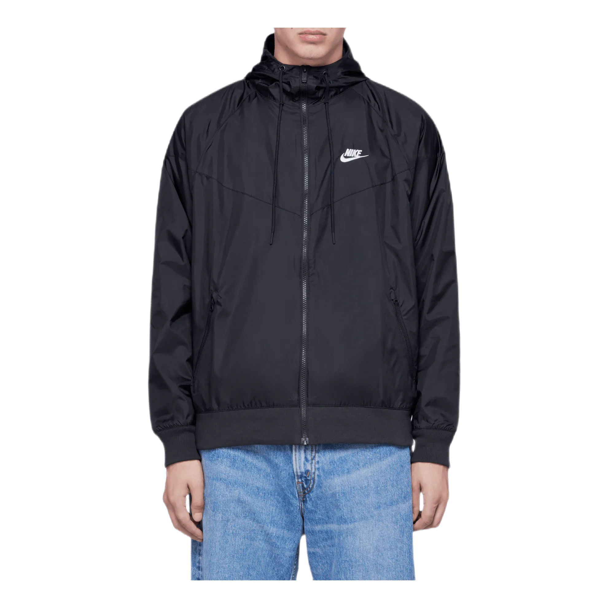 Hooded Windbreaker Black