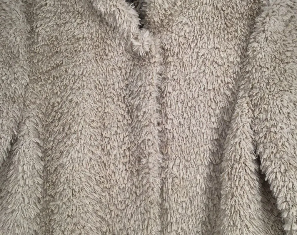 Kenneth Cole New York Women's Tan Fur Teddy Coat - Size L