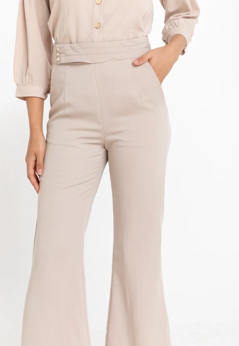 Krizia Pleated Detail Waist Pants