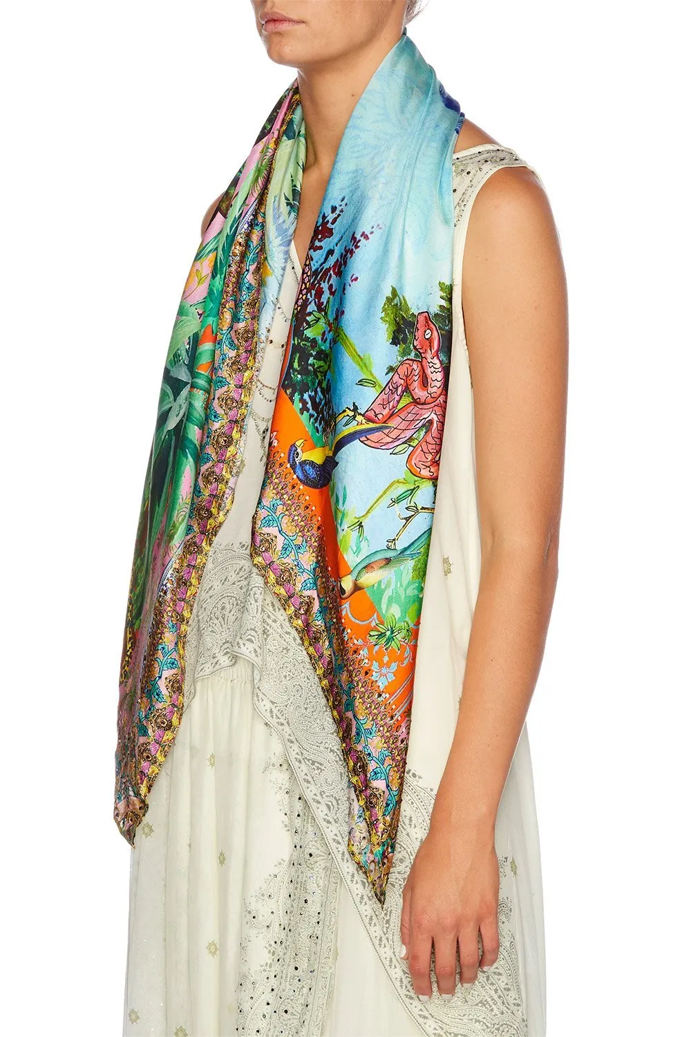 LARGE SQUARE SCARF BENNYS BLESSING