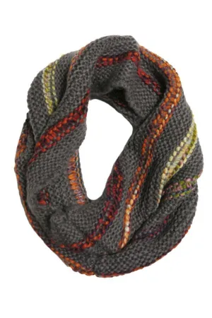 Multi Color Infinity Scarf in Multi by Spun