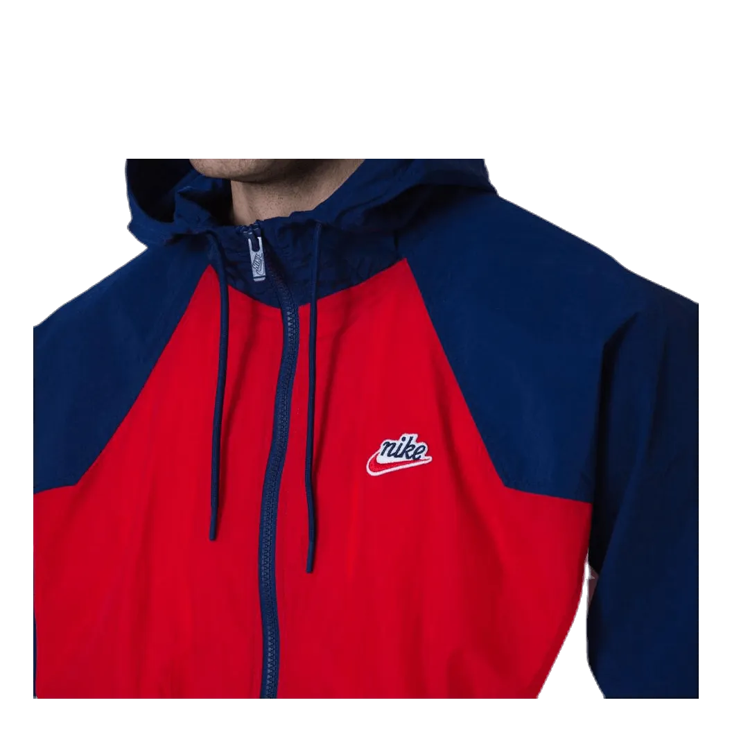 Nsw Wr Jacket Woven Signature Blue/Red
