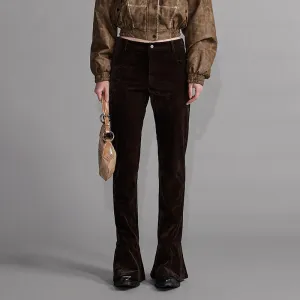 NUTH "Don't Like Straight Lines" Flared Trousers
