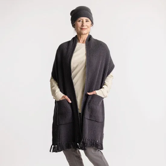 Oversized Pocket Scarf