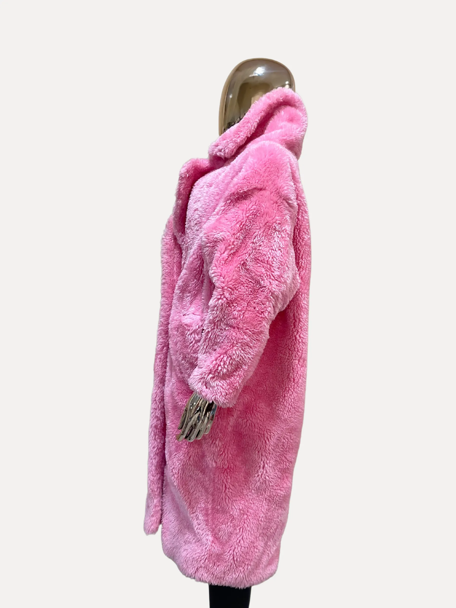 Pink Teddy Coat