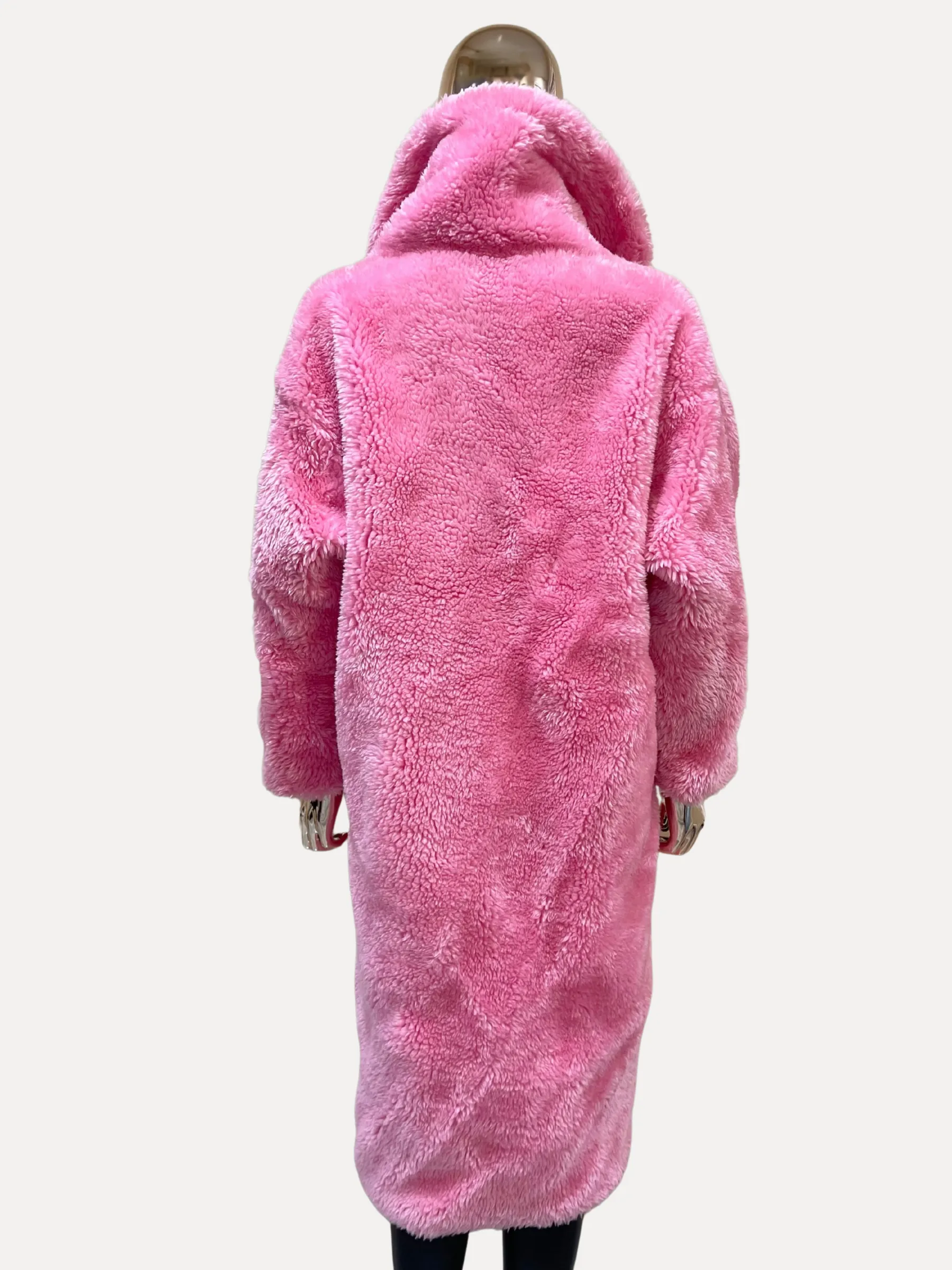 Pink Teddy Coat
