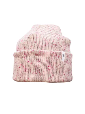 Ragg Wool Beanie - Cherry Blossom