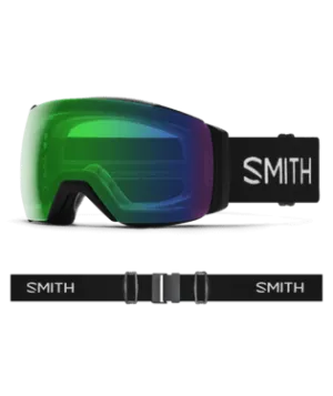SMITH I/O MAG XL BLACK | EVERYDAY GREEN MIRROR & STORM BLUE SENSOR MIRROR