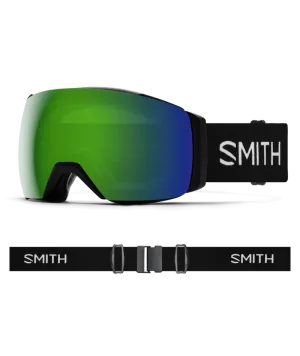 SMITH I/O MAG XL BLACK | SUN GREEN MIRROR & STORM ROSE FLASH