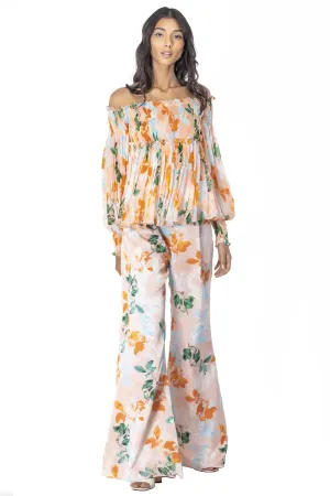 Smocked Top & Pant Set