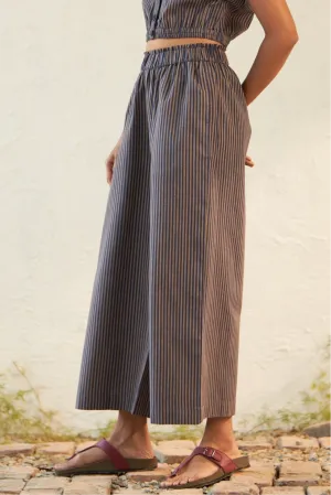 Stripe High Flared Lowers