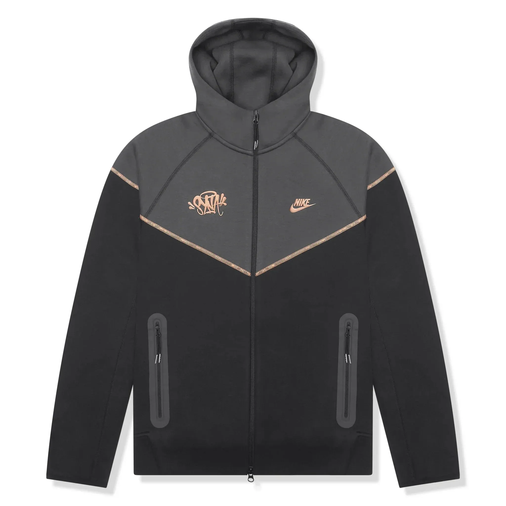 Syna World x Nike Central Cee Tech Fleece Black Hoodie