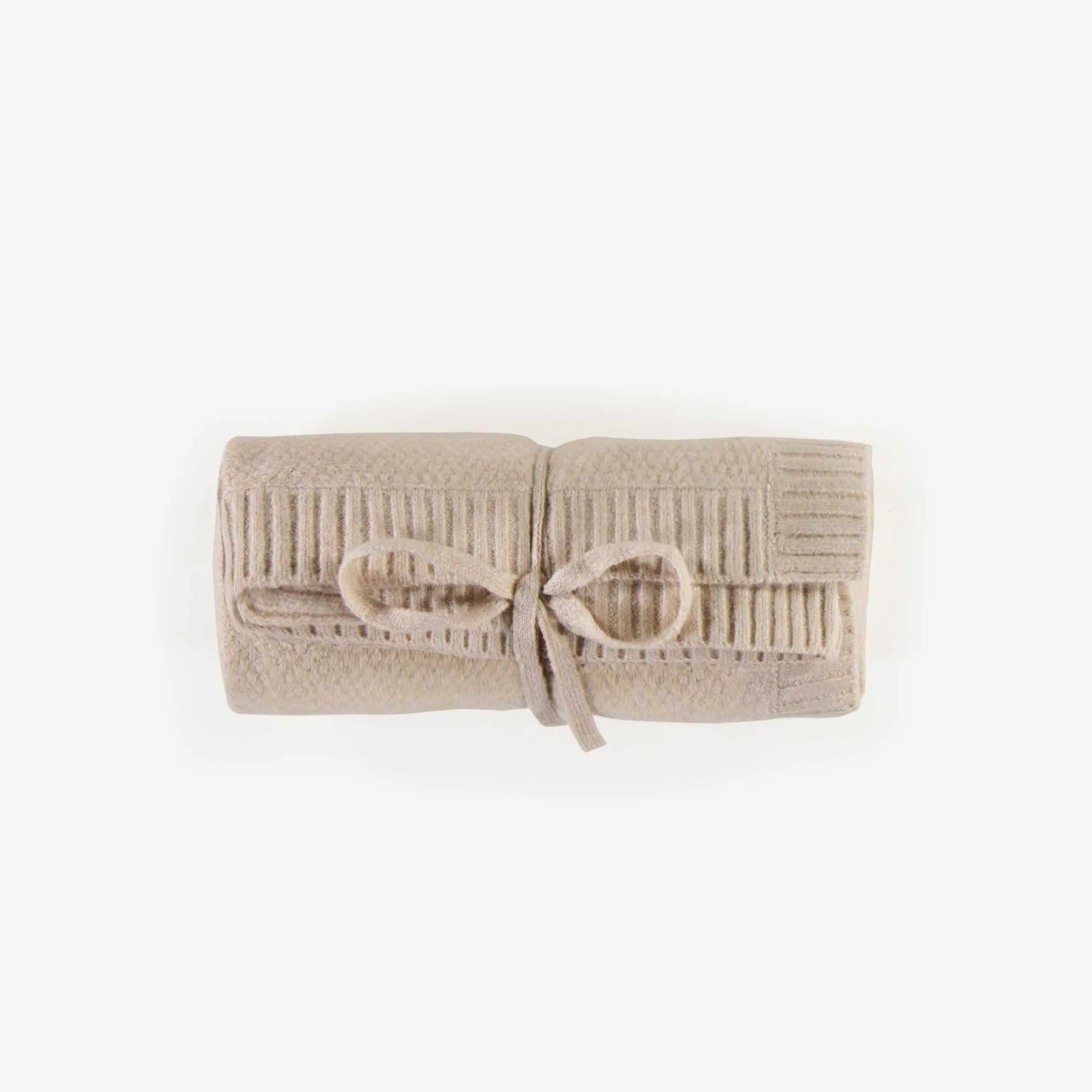 The Knitted Recycled Polyester Blanket - BABY