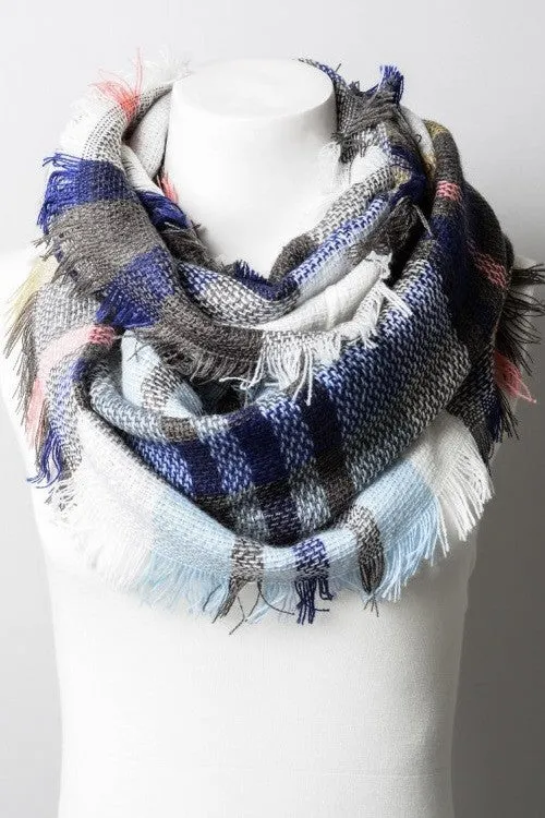 Tween Infinity Scarf - Blue