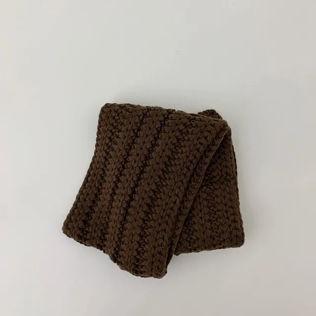 WARM KNIT CHUNKY SCARF