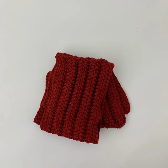 WARM KNIT CHUNKY SCARF
