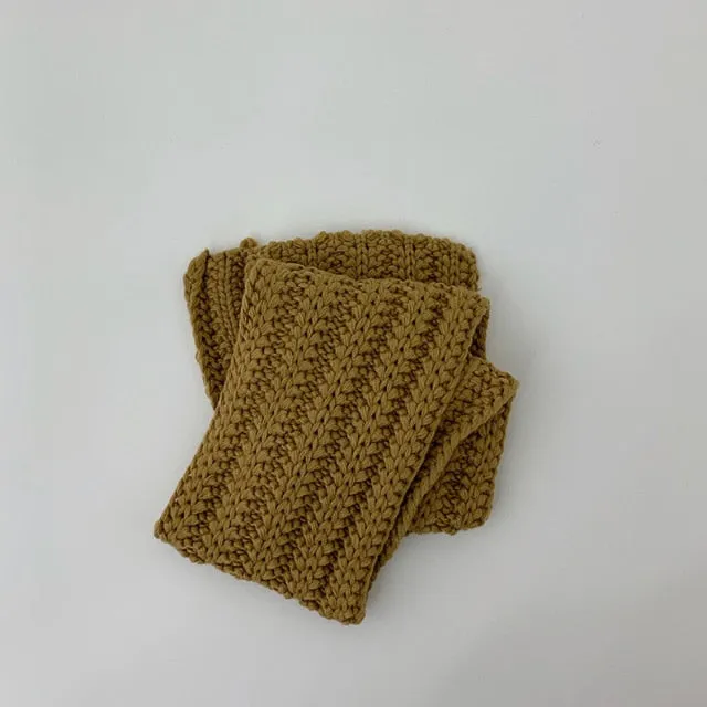 WARM KNIT CHUNKY SCARF