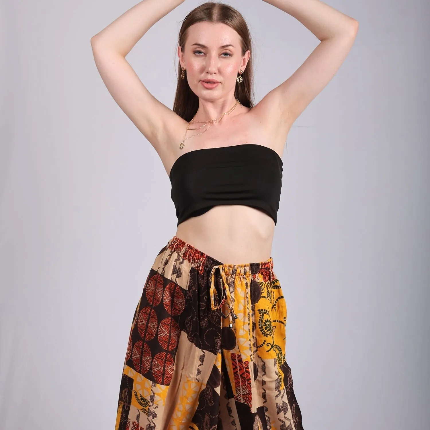 Women's Boho Harem Pants – Stylish Convertible Pants